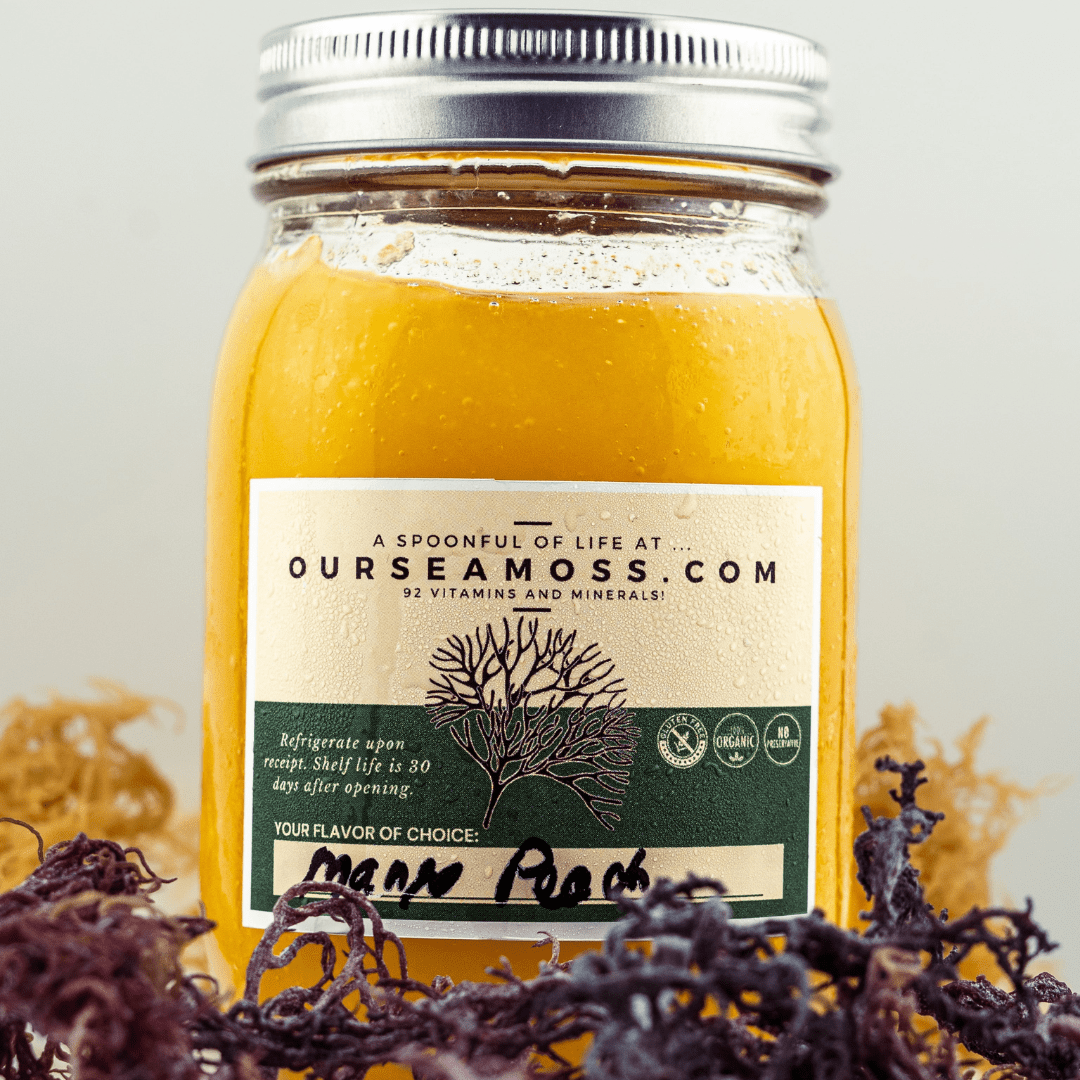 Fruit Infused Wild Harvested Sea Moss Gel