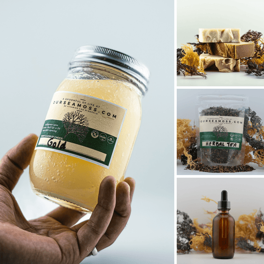 Sea Moss Beginner Started Bundle (Made Fresh To Order Everyday)