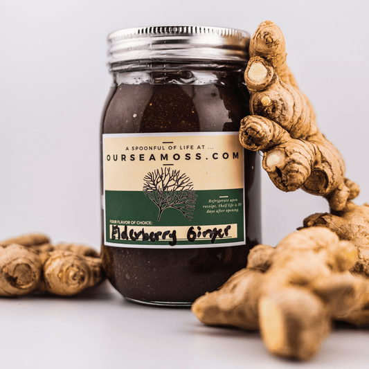 Elderberry Ginger Sea Moss Gel
